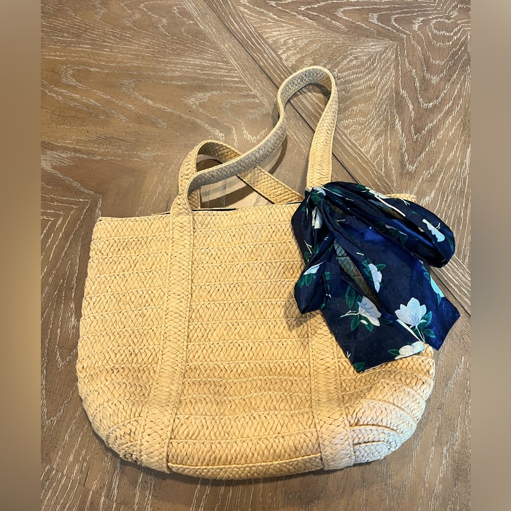 Draper James Straw Bag